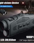 1080P Hd Infrared Night Vision Monocular Photo/Video 5X Zoom 300M For Hunting and Camping Observation