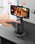 "Revolutionize Your Videos: 360° Auto Face Tracking AI Intelligence Smart Robot Stabilizer with Rechargeable Battery!"