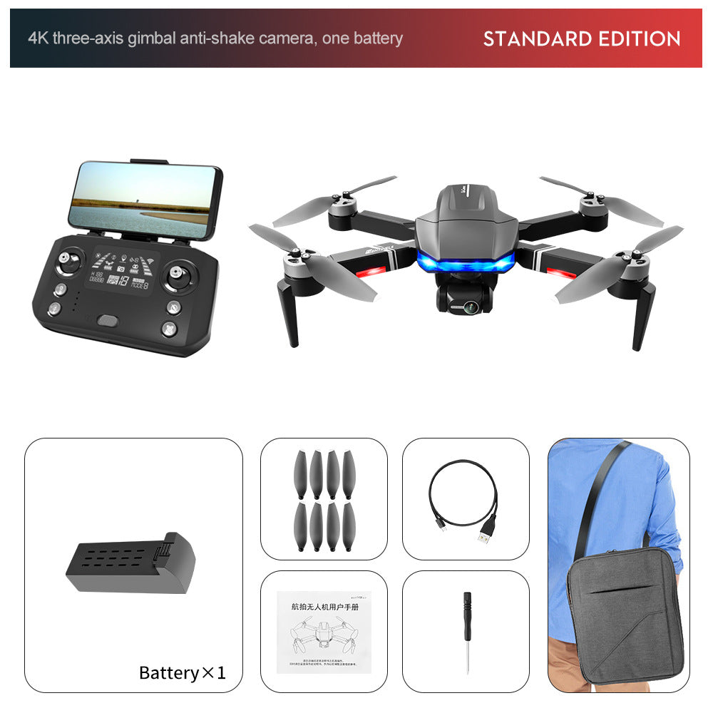 Drone For Aerial Photography Three-axis Self-stabilizing PTZ Flight