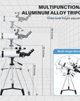 Telescope 80mm Aperture 600mm