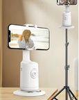 "Revolutionize Your Videos: 360° Auto Face Tracking AI Intelligence Smart Robot Stabilizer with Rechargeable Battery!"