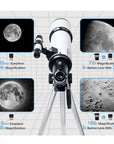 Telescope 80mm Aperture 600mm