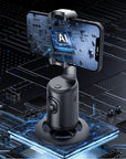 "Revolutionize Your Videos: 360° Auto Face Tracking AI Intelligence Smart Robot Stabilizer with Rechargeable Battery!"