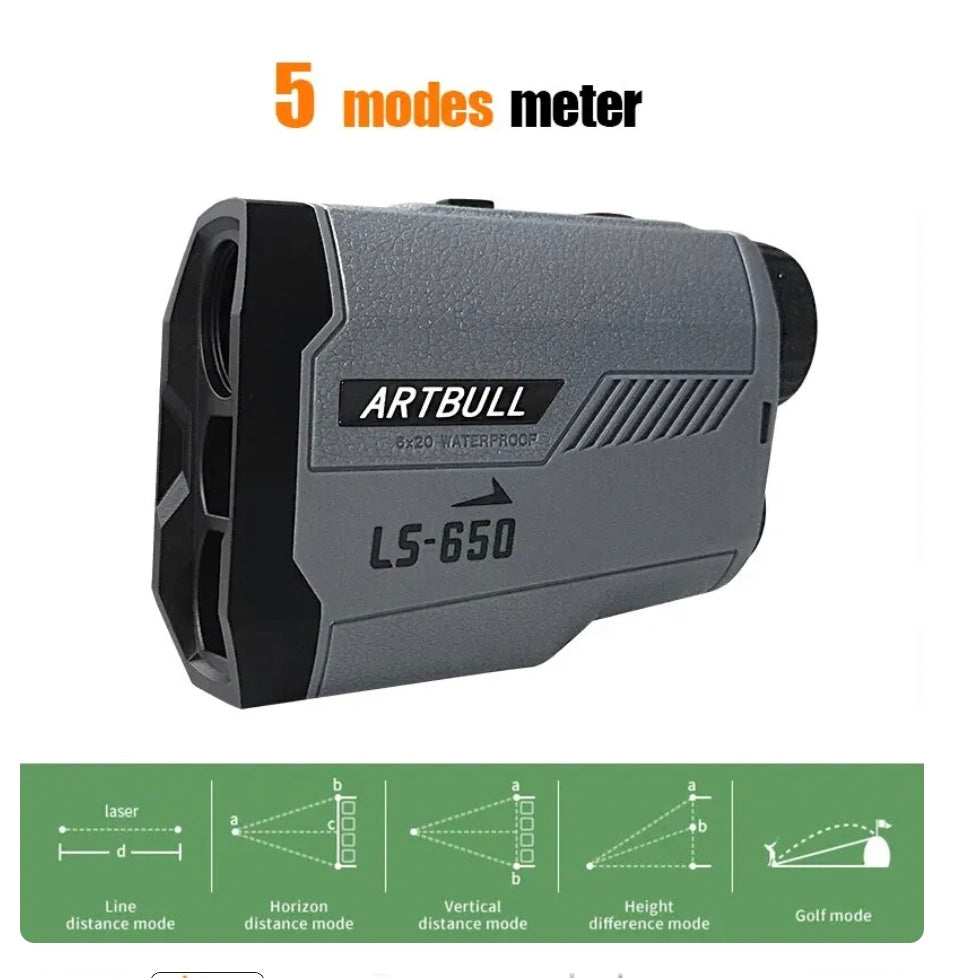 Laser Rangefinder 650m/1000m Height Measurement for Golf, Hunting and Shooting